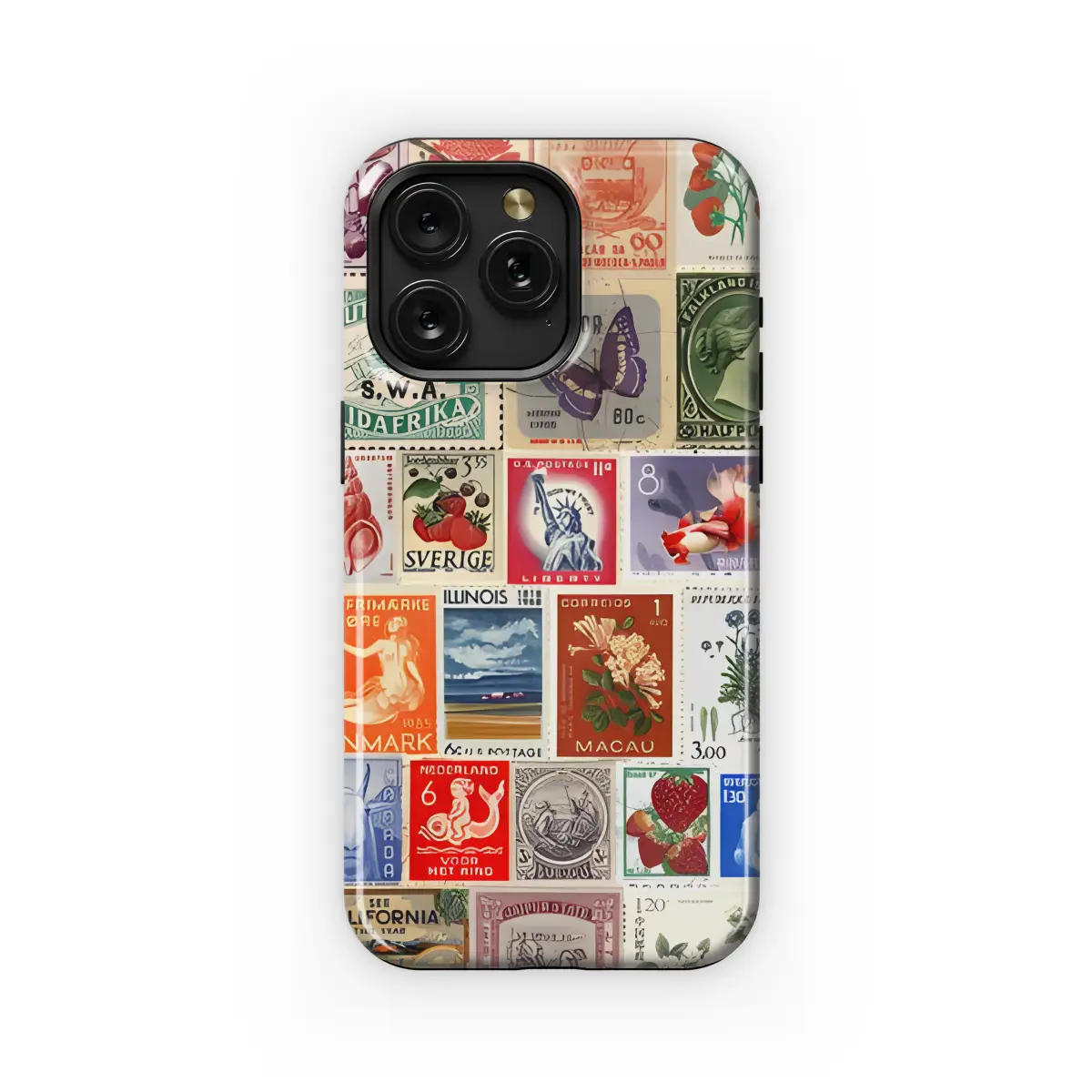 OnePlus Nord 4 Vintage Stamps Collage Phone Case - Image 1