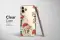 OnePlus Nord CE 3 5G Clear Vintage Carnation Noir Botanical Art Phone Case - Image 2