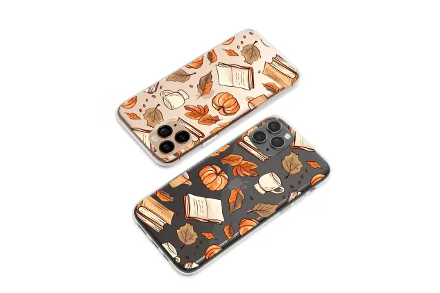 OnePlus Nord CE 3 Lite Clear Pumpkin Spice & Stories Aesthetic Phone Case