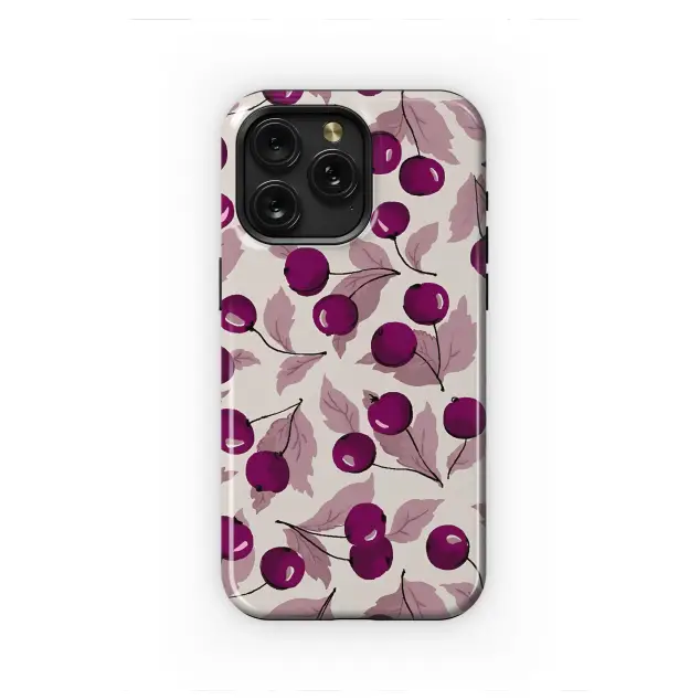 OnePlus Nord CE 3 Lite Vintage Magenta Cherry Orchard Art Phone Case