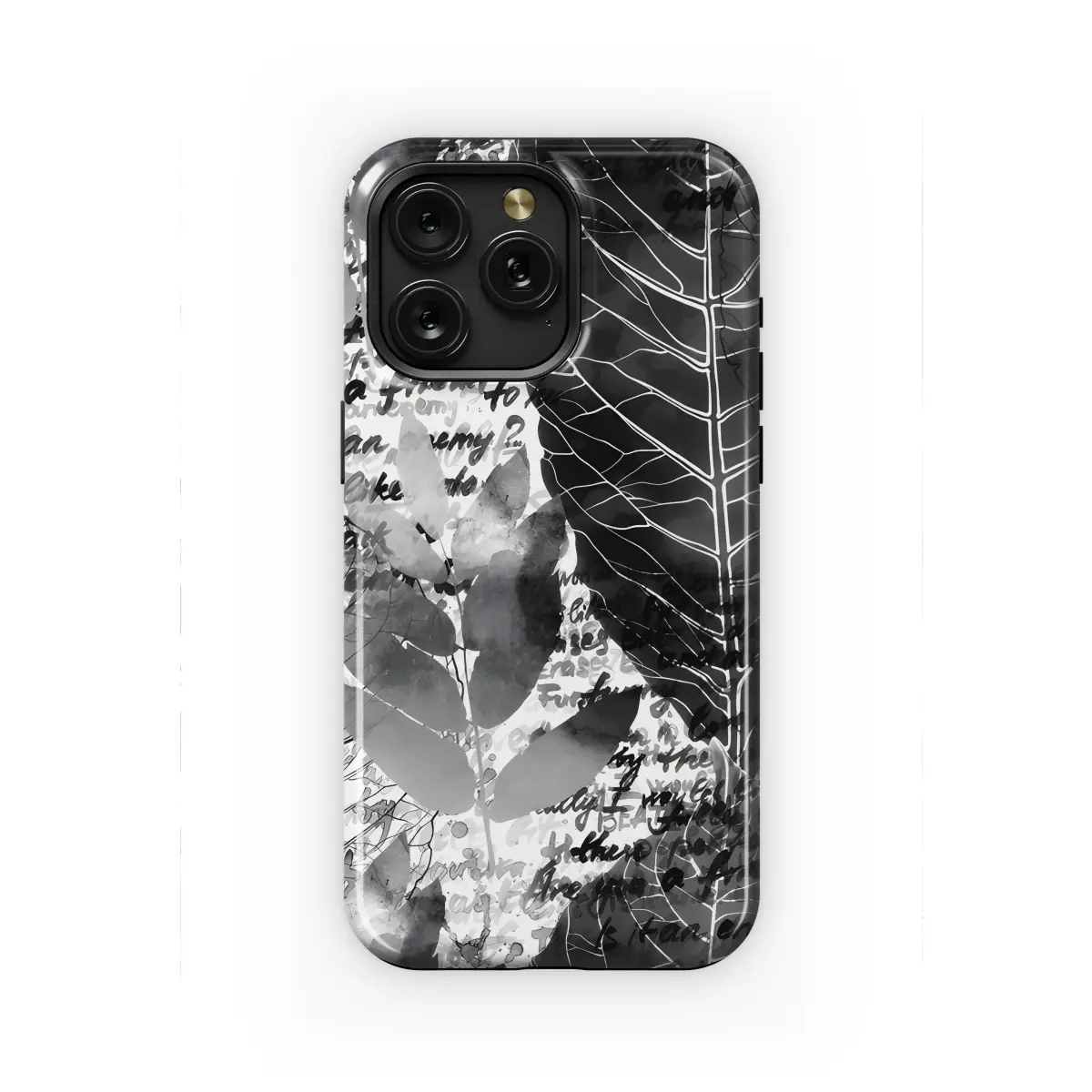 OnePlus Nord CE 3 Lite Vintage Seamless Leaf Letter Pattern Phone Case - Image 1