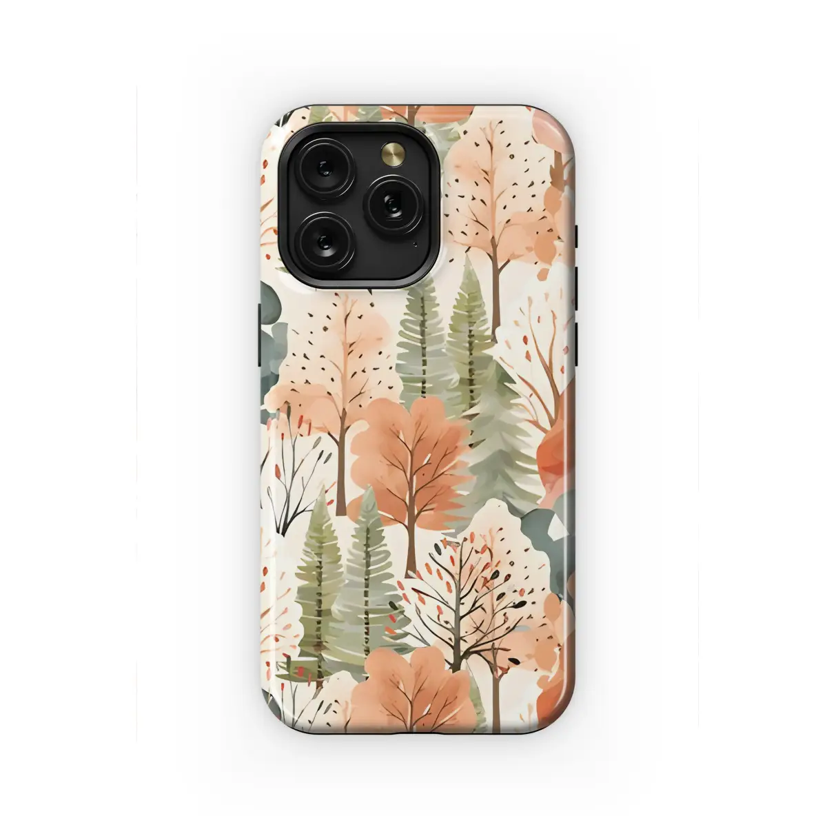 OnePlus Nord CE 4 Lite Autumn Watercolor Forest Pattern Phone Case - Image 1
