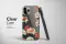OnePlus Nord CE 4 Lite Clear Vintage Carnation Noir Botanical Art Phone Case - Image 3