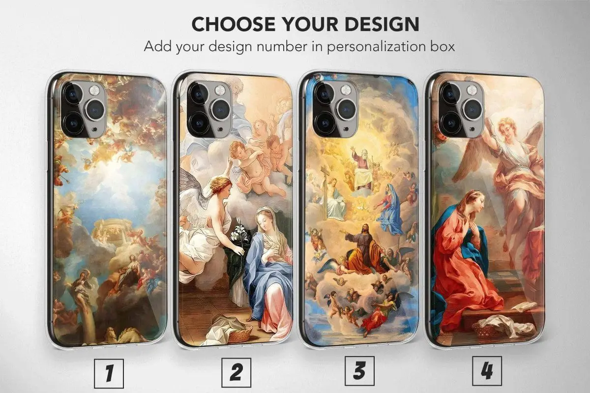 OnePlus Nord CE 4 Lite Renaissance Aesthetic Vintage Christian Phone Case - Image 1