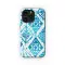 OnePlus Nord N200 5G Indigo Moroccan Watercolor Print Phone Case - Image 1