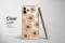 OnePlus Nord Clear Vintage Sepia Daisy Dream Pattern Phone Case - Image 2