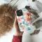 OnePlus Nord Floral Seamless Abstract Watercolor Flower Phone Case - Image 4
