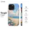OnePlus Nord Vibrant Floral Beach - Summer Lofi - Multiple Sizes Phone Case - Image 5