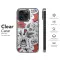 OnePlus Nord Vintage Holiday Toile Sketch Pattern Phone Case - Image 8