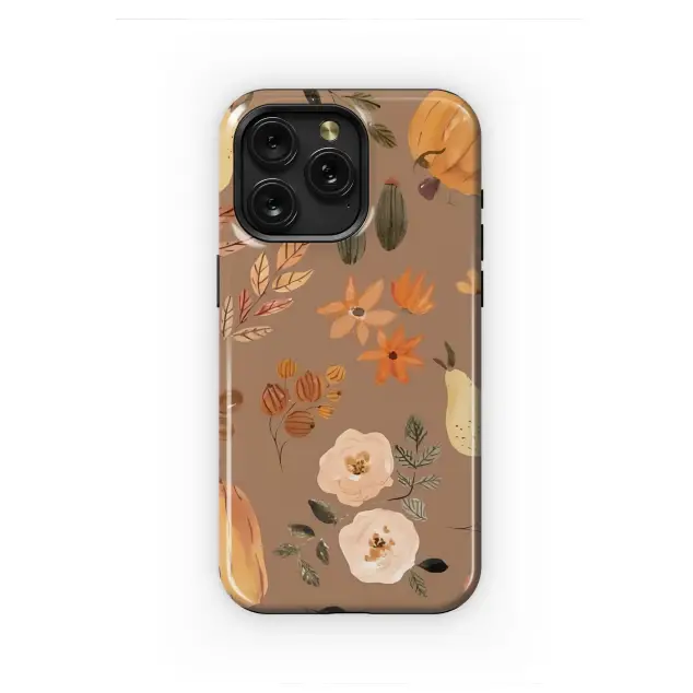 Oppo A72 Autumns Painted Harvest and Blooms Phone Case
