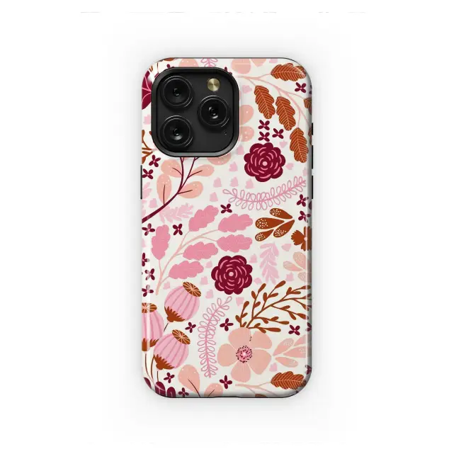 Oppo A94 5G Enchanted Berry Floral Meadow Print Phone Case