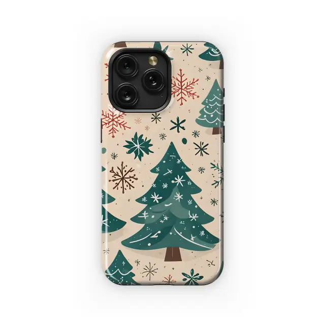 Oppo A95 5G Retro Christmas Tree Snowflake Pattern Mini S S Phone Case
