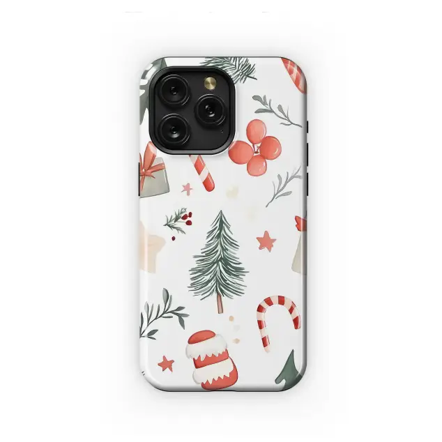 Oppo A95 5G Watercolor Christmas Pattern , , and Phone Case