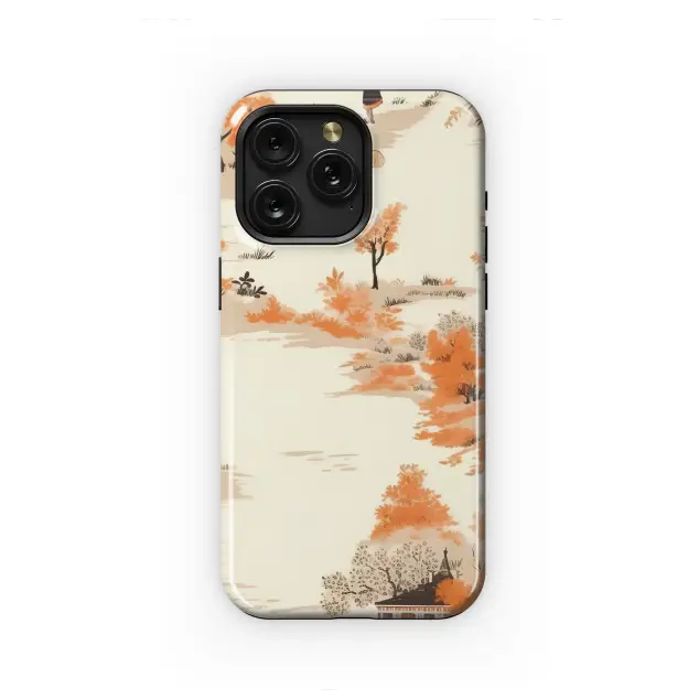 Oppo Find X3 Lite Pastoral Dreams in Orange Hues Phone Case