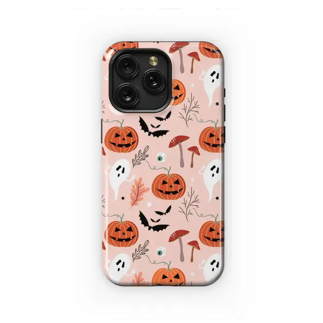 Oppo Find X3 Neo Spooky Cute Pink Halloween Friends Phone Case