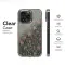 Oppo Find X3 Clear Vintage Coral Bloom Tapestry Art Phone Case - Image 6