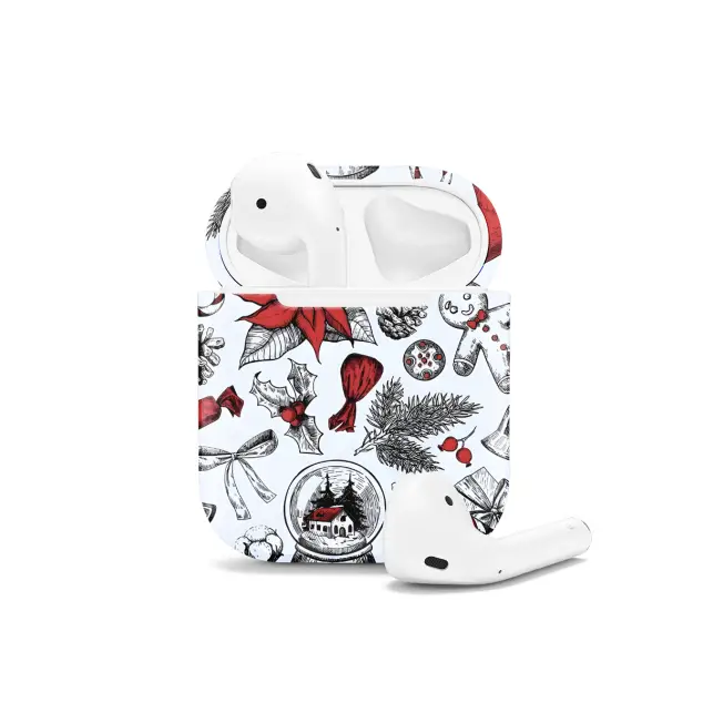 Oppo Reno 10 Pro Christmas Pattern AirPods AirPods AirPods AirPods AirPods Glossy Phone Case