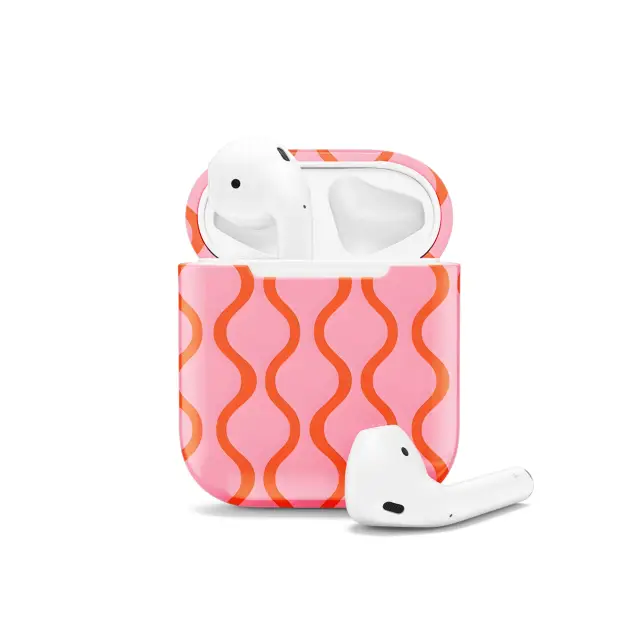 Oppo Reno 10 Pro Circus Pattern Wavy AirPods AirPods AirPods AirPods AirPods Glossy Phone Case