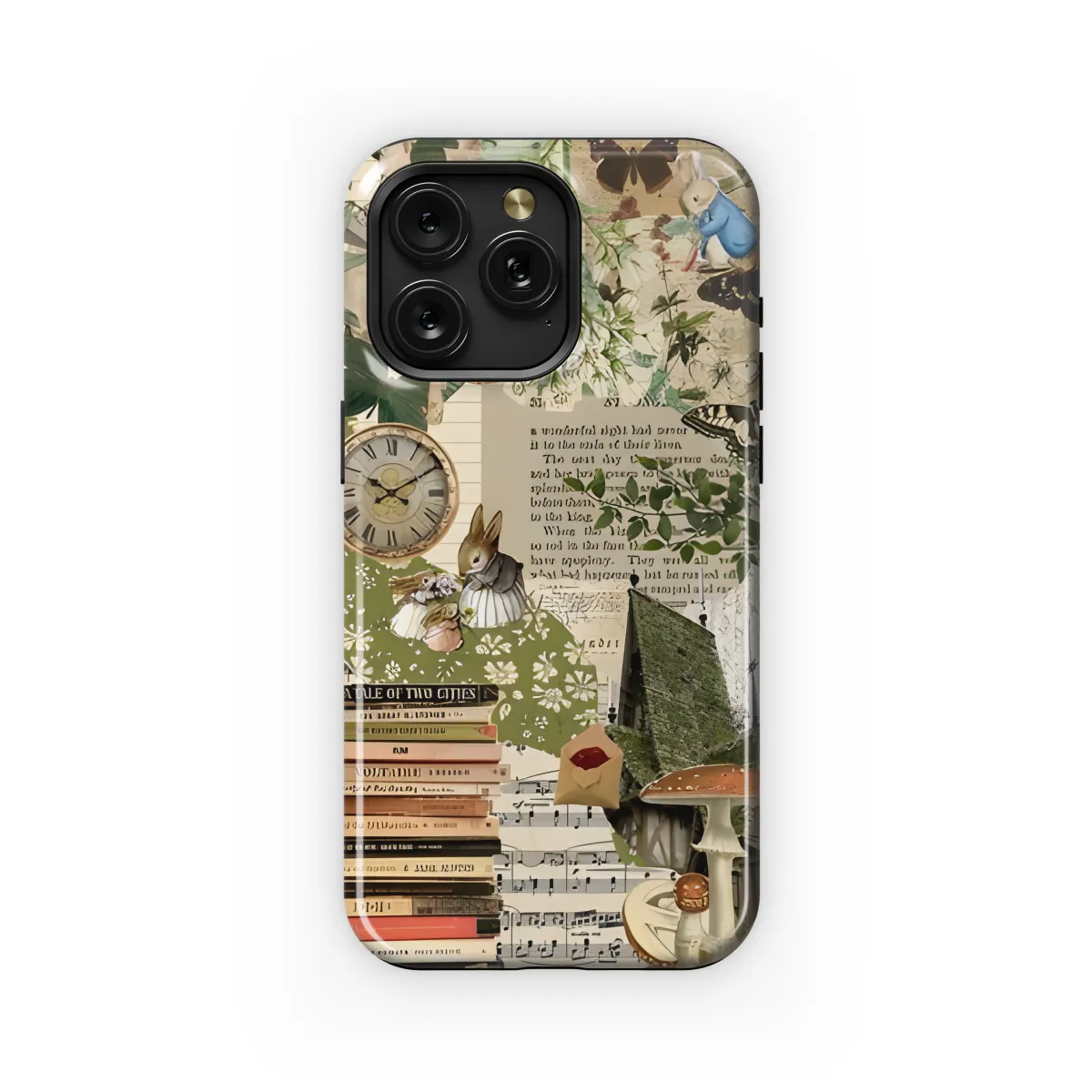 Oppo Reno 10 Pro Cottagecore Nature Scrapbook Phone Case - Image 1