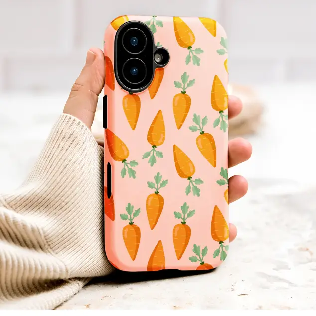 Oppo Reno 10 Pro Cute Carrot Pattern Pink Vegetable Garden Art Mini S S Phone Case