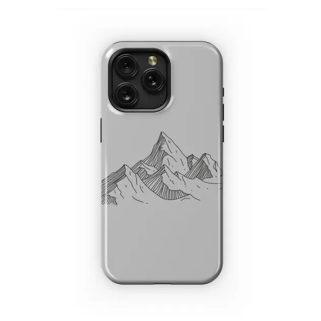 Oppo Reno 10 Pro Minimalist Mountain Range Line Art Graphic Mini S S Phone Case