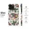 Oppo Reno 10 Pro Vintage Christmas Candy Cane and Holly Berry Pattern S S Phone Case - Image 7