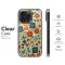 Oppo Reno 10 Pro Vintage Floral Stamps Phone Case - Image 8