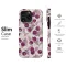 Oppo Reno 10 Pro Vintage Magenta Cherry Orchard Art Phone Case - Image 7