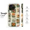 Oppo Reno 10 Pro Vintage Orange Floral Postage Stamp Illustration S S Phone Case - Image 6