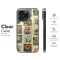 Oppo Reno 10 Pro Vintage Orange Floral Postage Stamp Illustration S S Phone Case - Image 8
