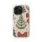 Oppo Reno 10 Vintage Christmas Tree Pattern with Red Bows Mini S S Phone Case - Image 1