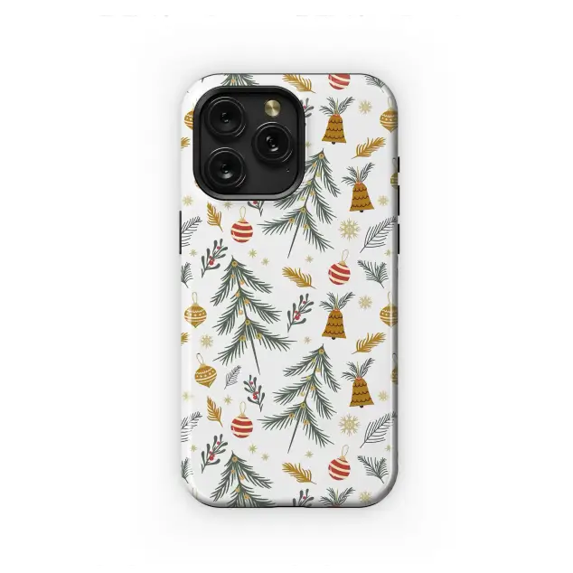 Oppo Reno 11 F Festive Christmas Tree and Ornament Pattern Mini S S Phone Case