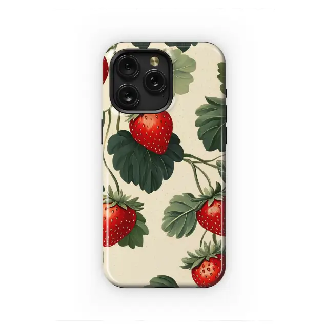 Oppo Reno 11 F Vintage Botanical Strawberry Vine Pattern Mini S S Phone Case