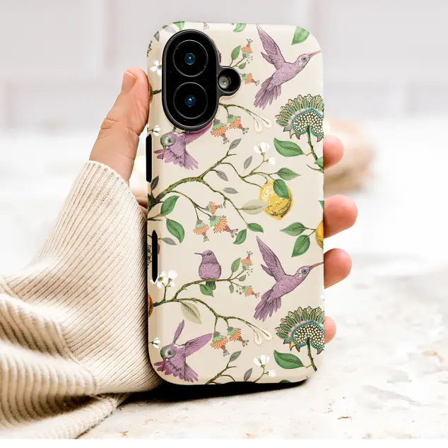 Oppo Reno 11 Pro Botanical Hummingbird and Lemon Tree Art Mini S S Phone Case