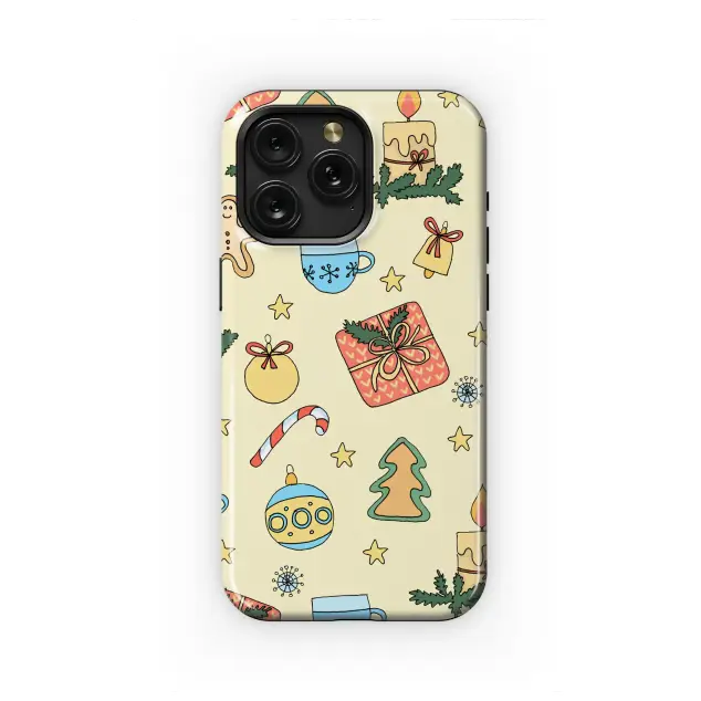 Oppo Reno 11 Pro Cozy Christmas Doodle Pattern Winter Holiday Art S S Phone Case