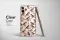 Oppo Reno 11 Clear Vintage Songbird Serenade Floral Art Phone Case - Image 2