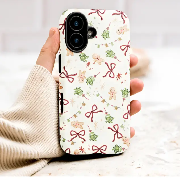 Oppo Reno 12 F Festive Gingerbread Holiday Pattern Mini S S Phone Case