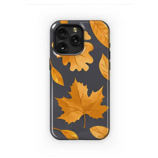 Oppo Reno 12 F Golden Autumn Foliage Botanical Pattern Mini S S Phone Case