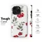 Oppo Reno 12 F Vintage Crimson Floral Whisper Phone Case - Image 6