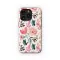 Oppo Reno 12 Pro Abstract Watercolor Pink Coral Floral Pattern Phone Case - Image 1