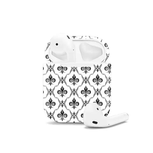 Oppo Reno 12 Pro Fleur de Lis Seamless Pattern AirPods AirPods AirPods AirPods AirPods Glossy Phone Case