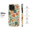 Oppo Reno 12 Pro Vintage Floral Stamps Phone Case - Image 7