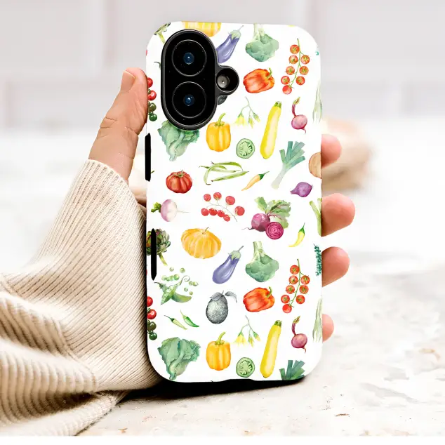 Oppo Reno 12 Pro Watercolor Vegetable Garden Harvest Pattern Mini S S Phone Case