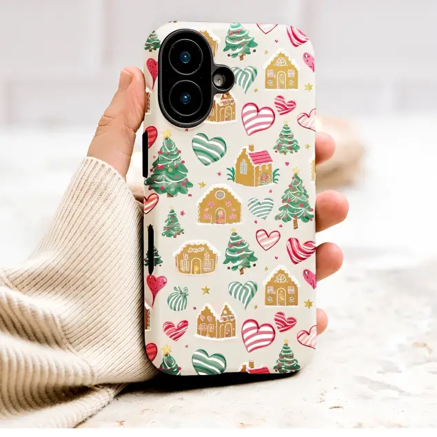 Oppo Reno 12 Festive Gingerbread House Holiday Pattern Mini S S Phone Case