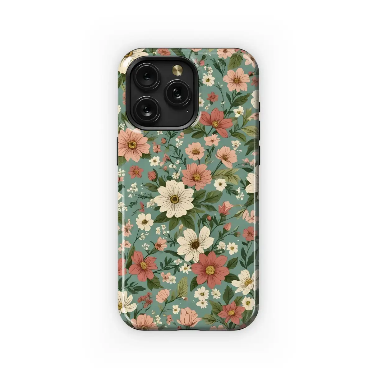 Oppo Reno 12 Vintage Floral Garden Bloom Phone Case - Image 1