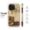 Oppo Reno 12 World Map Vintage Travel Phone Case - Image 6
