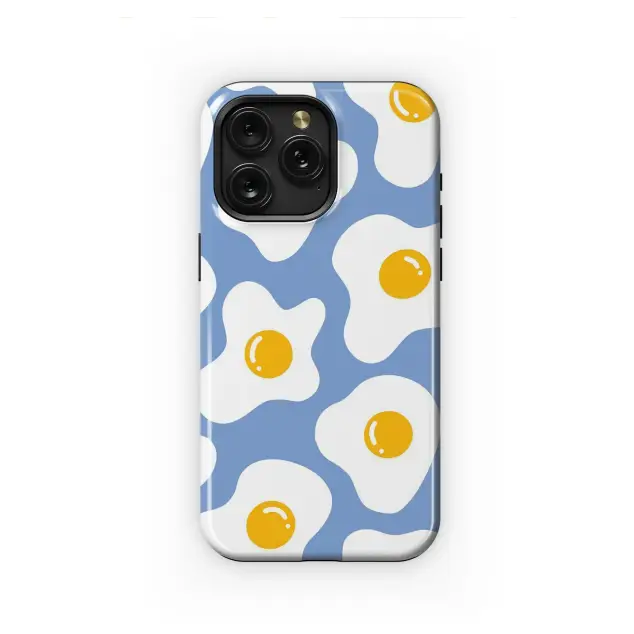 Oppo Reno4 Cute Fried Egg Pattern Kawaii Foodie Design Mini S S Phone Case