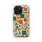 Oppo Reno4 Vintage Floral Stamps Phone Case - Image 1