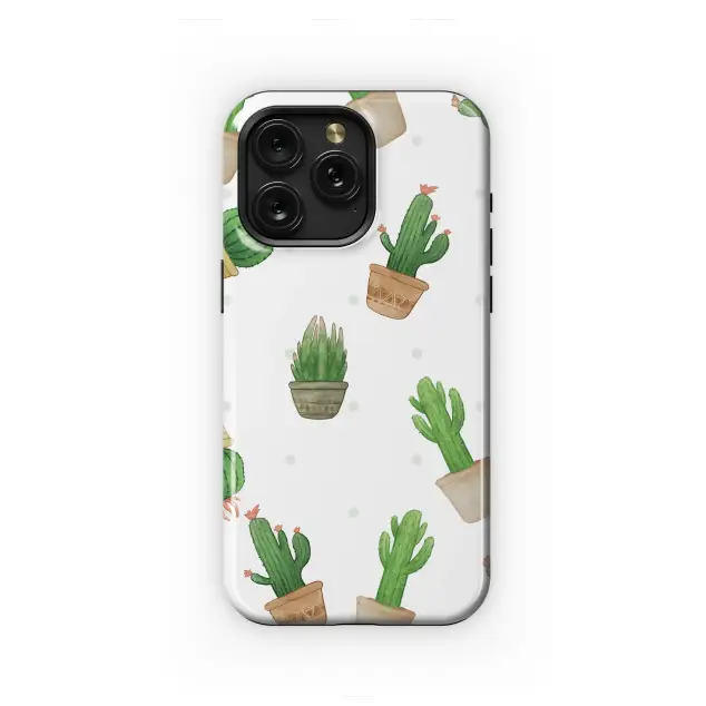 Oppo Reno4 Watercolor Cactus Garden Botanical Pattern Mini S S Phone Case