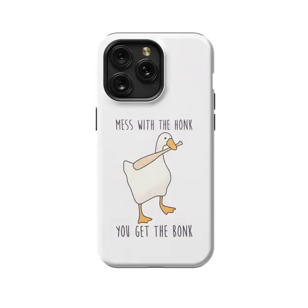 Oppo Reno5 5G Mess With The Hink You Get The Bonk Duck Funny Quote Phone Case